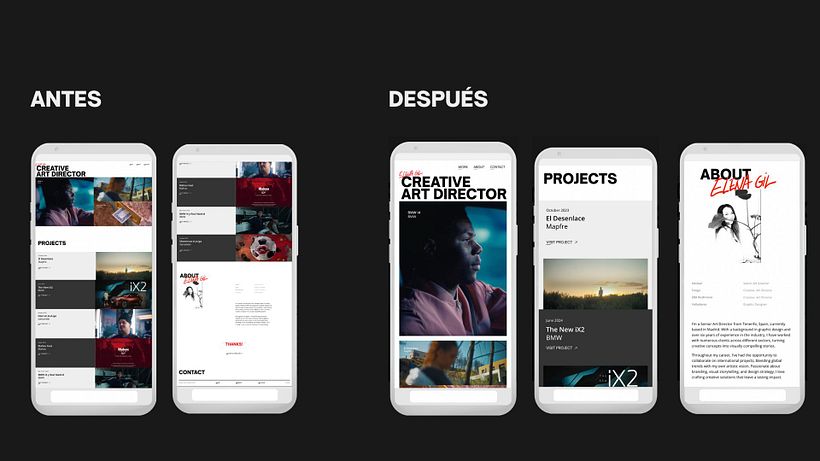 Web Portfolio Profesional con Canva 3