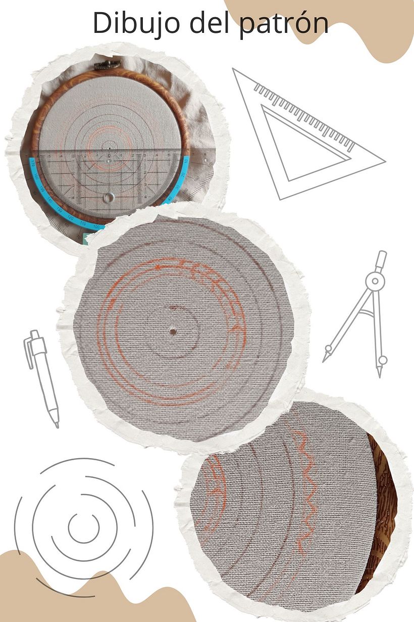 Caja con mandala bordado 1