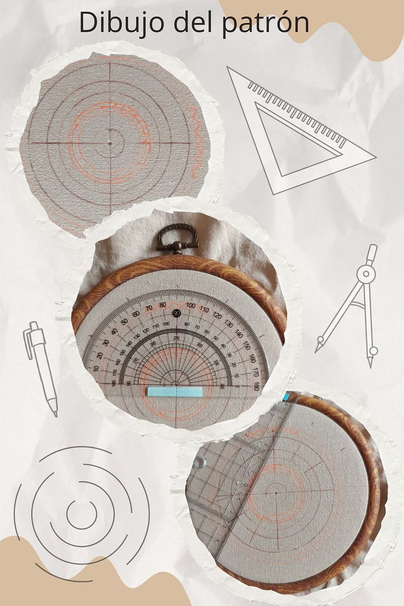 Caja con mandala bordado 1