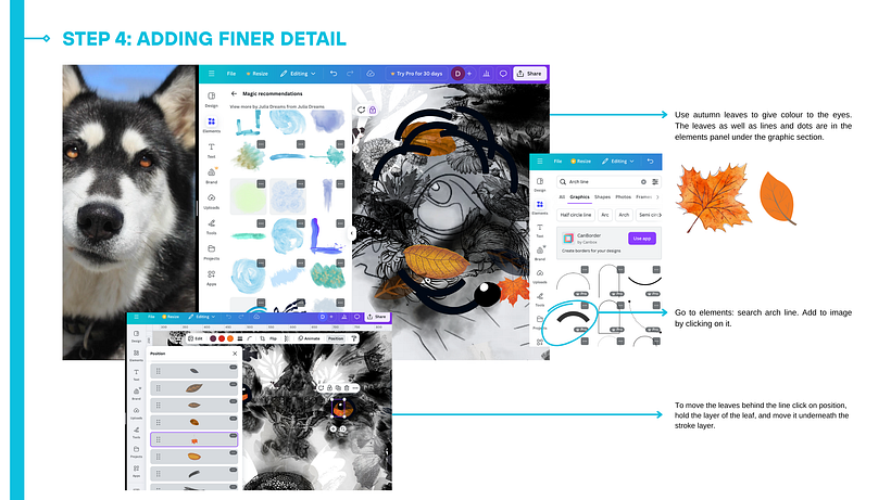 How to make a COLLATED IMAGE ARTWORK  by Danielle Scholtz 1