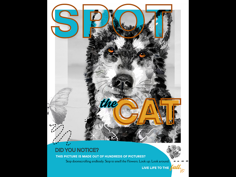 How to make a COLLATED IMAGE ARTWORK  by Danielle Scholtz 1