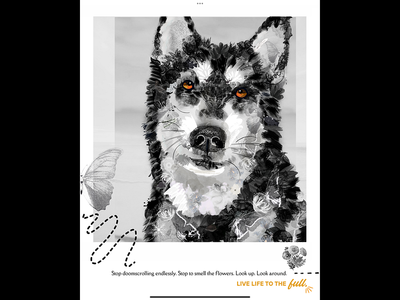 How to make a COLLATED IMAGE ARTWORK  by Danielle Scholtz 2