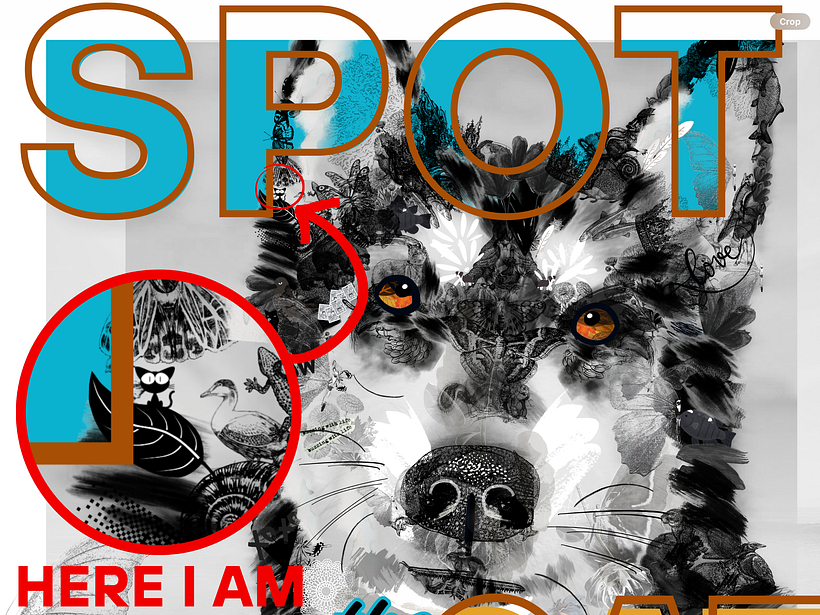 How to make a COLLATED IMAGE ARTWORK  by Danielle Scholtz 3