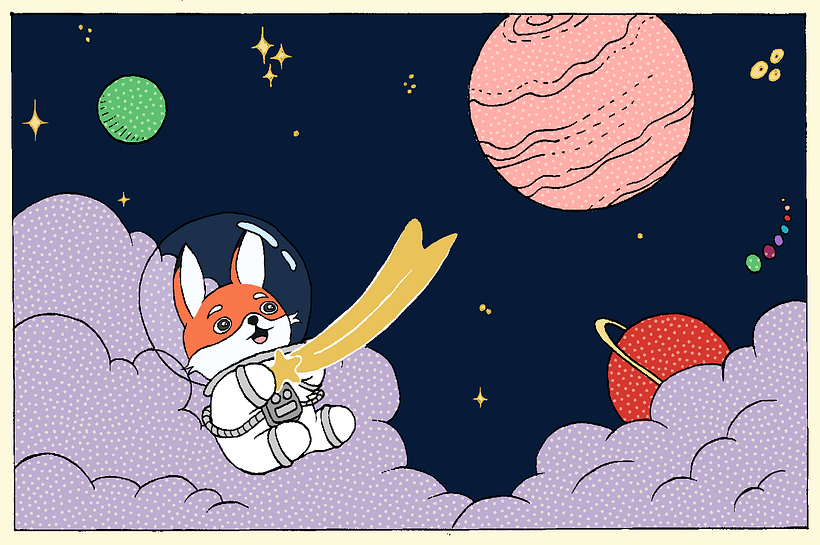 A Raposa e sua Estrela Cadente 🦊🌠 1