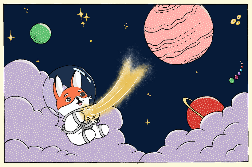 A Raposa e sua Estrela Cadente 🦊🌠 1