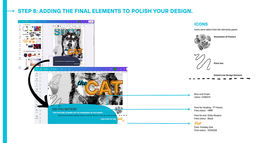 How to make a COLLATED IMAGE ARTWORK  by Danielle Scholtz 1