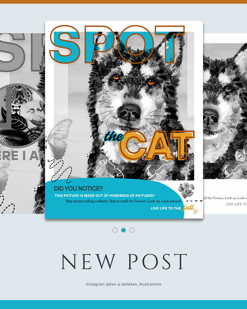 How to make a COLLATED IMAGE ARTWORK  by Danielle Scholtz 1