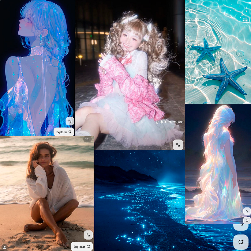 étoiles bleues 1