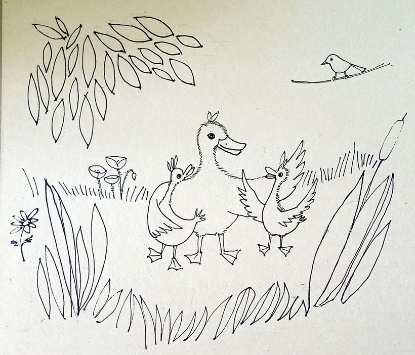 Happy ducklings 1