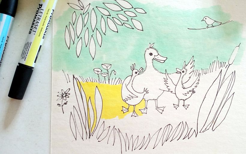 Happy ducklings 4