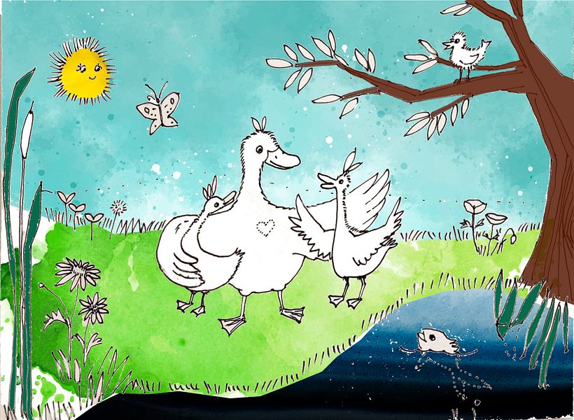 Happy ducklings 4