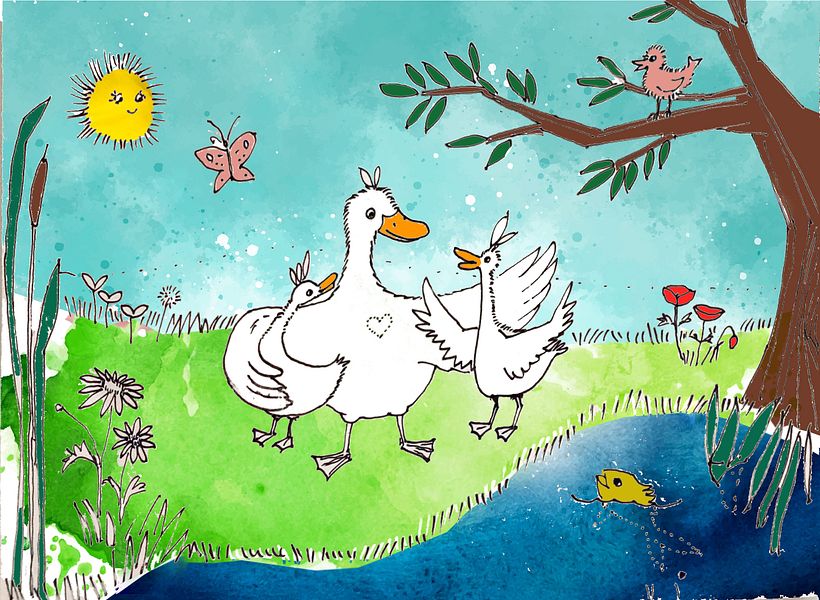 Happy ducklings 5