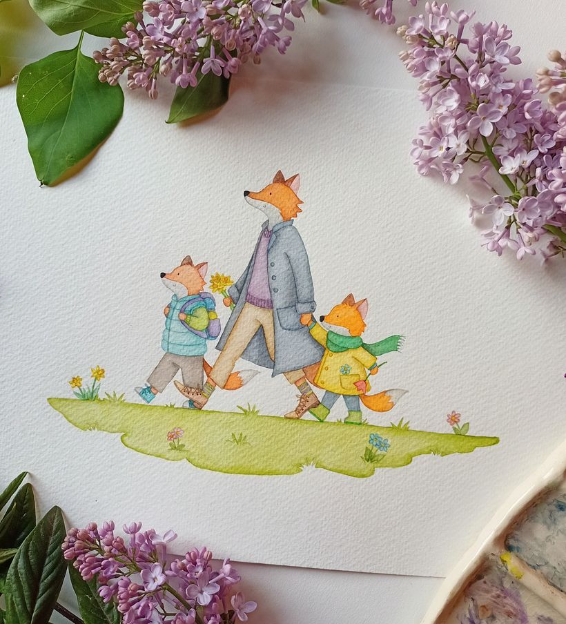 Fox family 1
