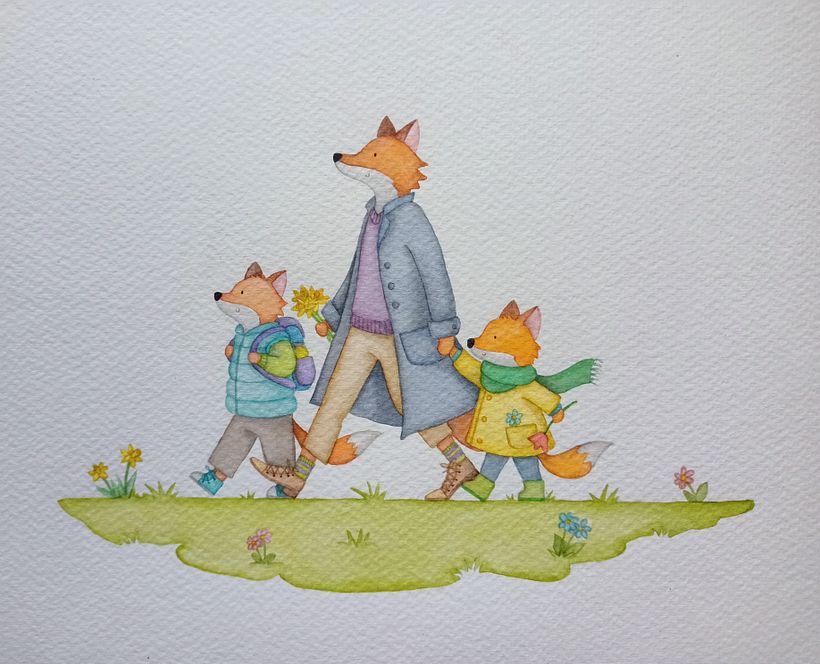 Fox family 1