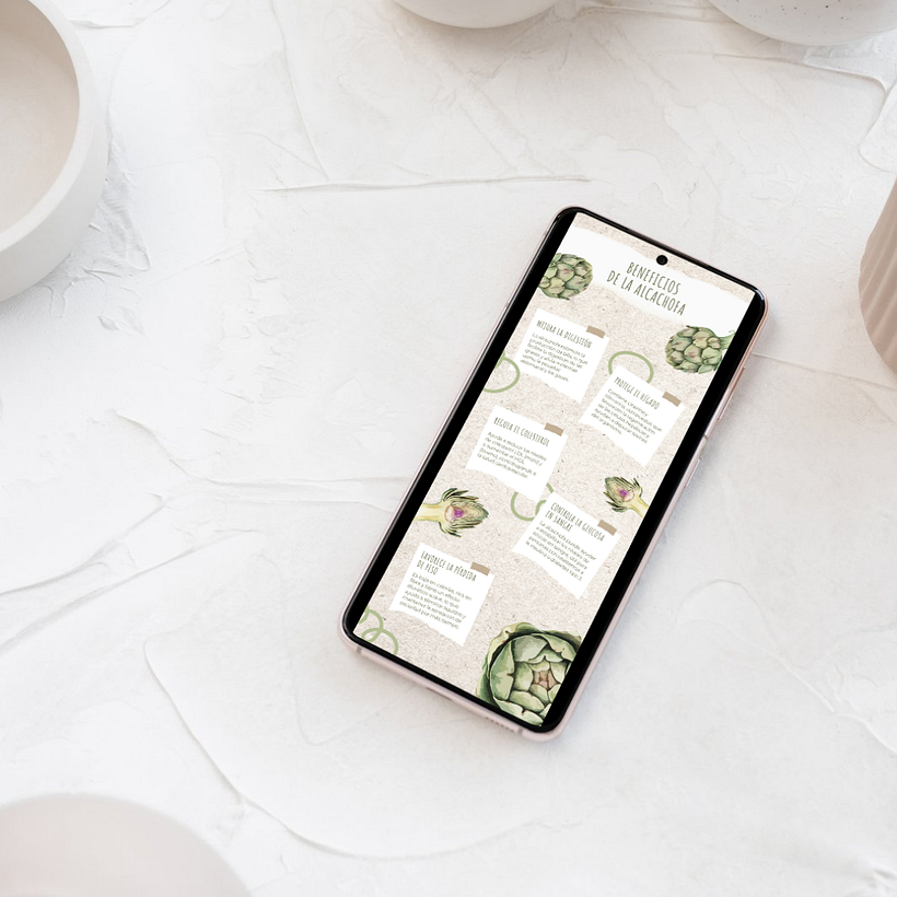 Modèles Canva pour des projets alimentaires durables 4