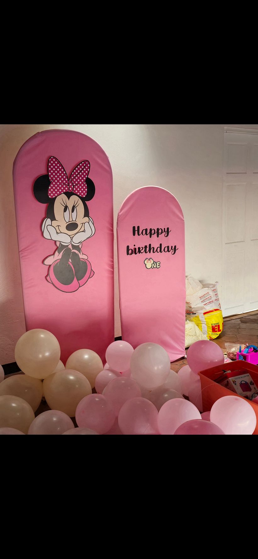 Mi primer añito Minnie Mouse 1