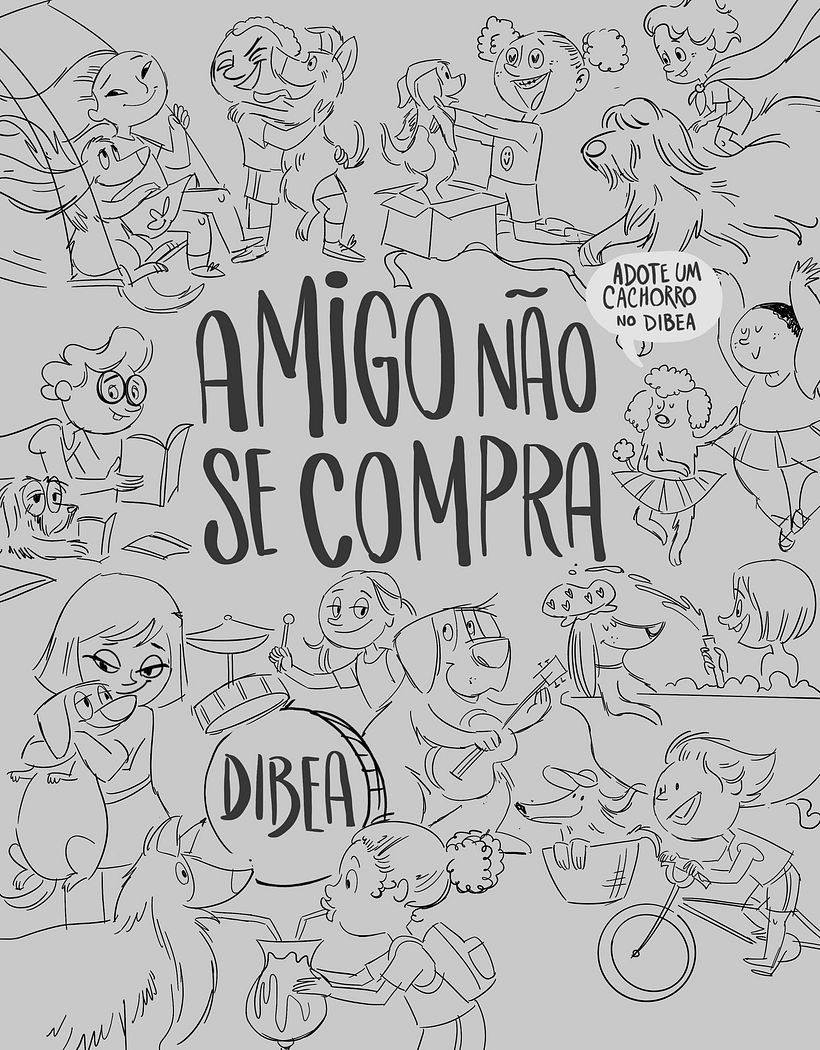 Dog adoption poster 1