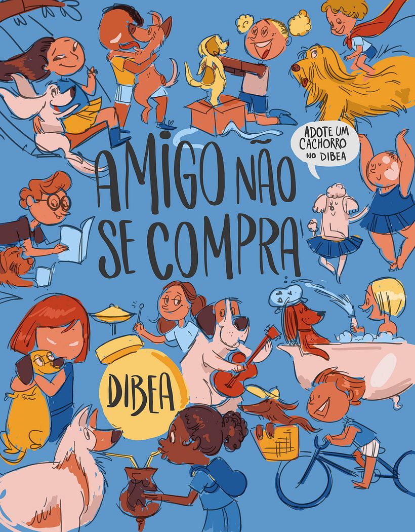 Dog adoption poster 1