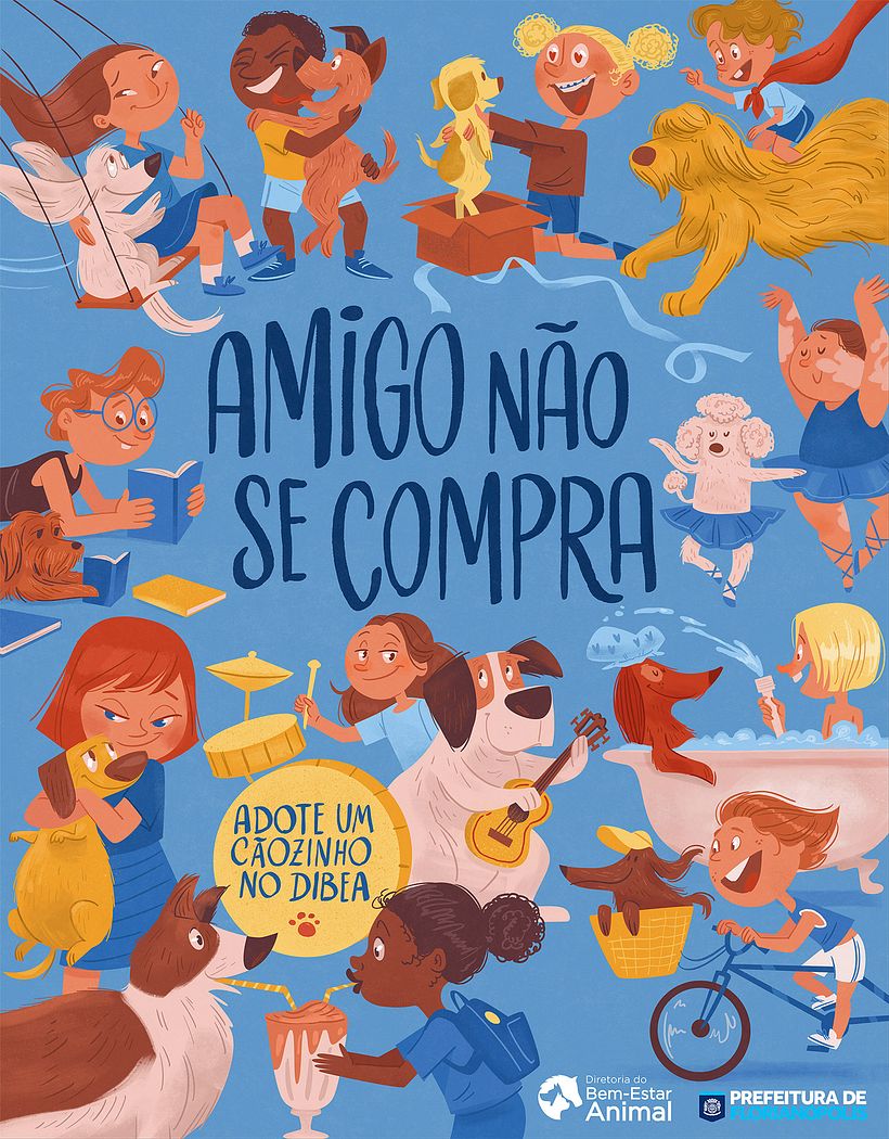 Dog adoption poster 1