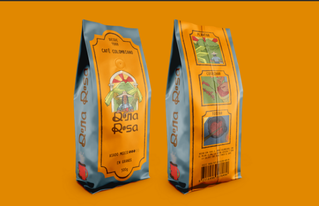 Doña Rosa – Desenvolvimento de Projeto de Comunicação Visual para Cafeteria Colombiana 1