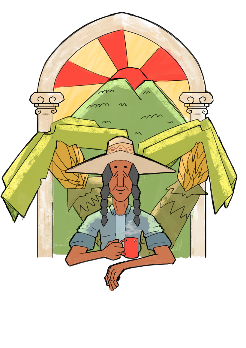Doña Rosa – Desenvolvimento de Projeto de Comunicação Visual para Cafeteria Colombiana 1