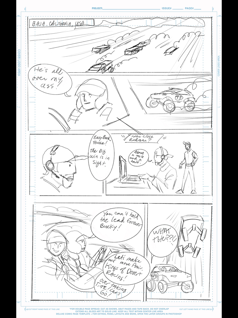 Ric Garcia - Script Writing for Comics - Final  Project 1