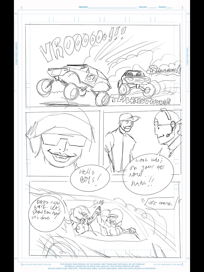 Ric Garcia - Script Writing for Comics - Final  Project 2