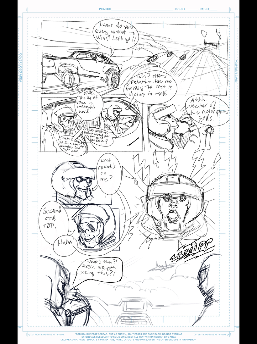 Ric Garcia - Script Writing for Comics - Final  Project 3