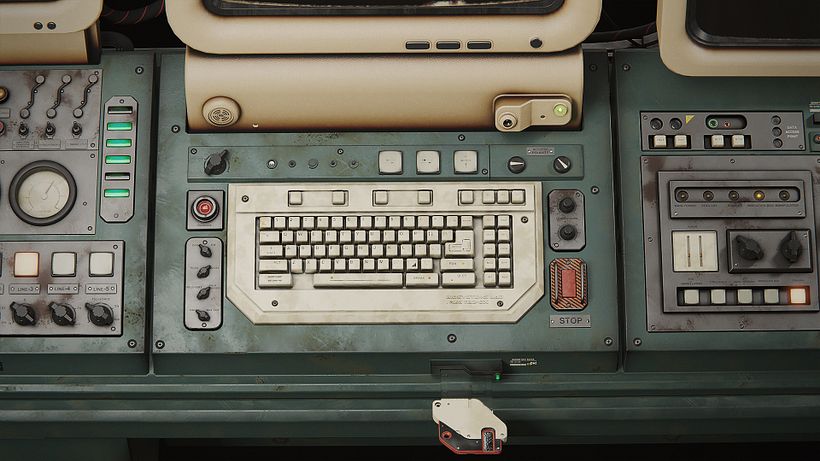 CHIRON. Sci-Fi Terminal Creation Project 2