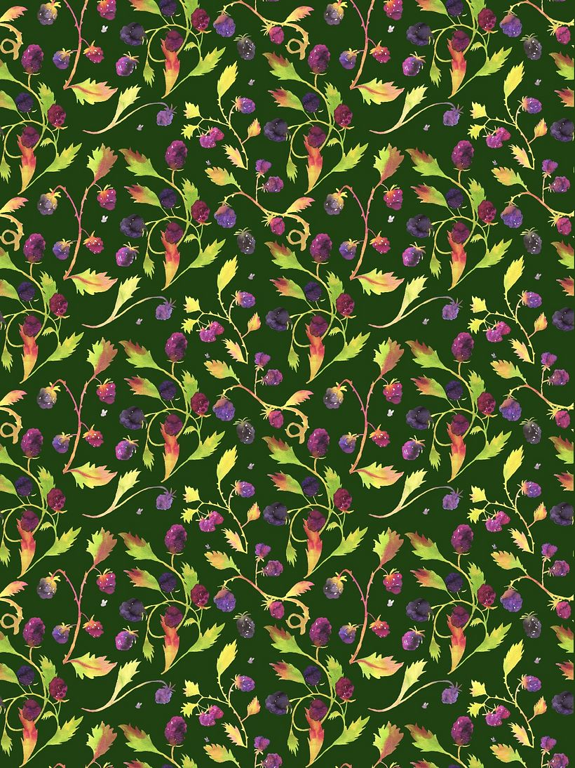 Print Design with the Half Drop Repeat Technique Create complex pattern repeats. A course by Mónica Muñoz 7