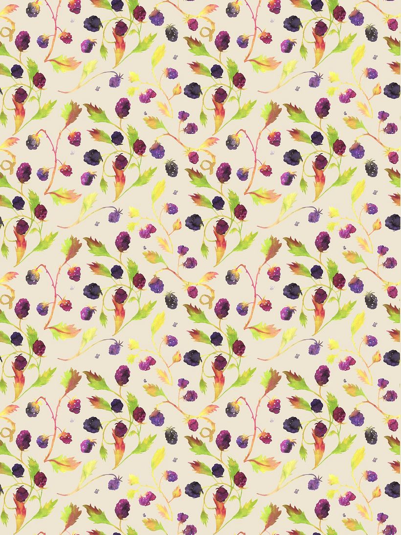 Print Design with the Half Drop Repeat Technique Create complex pattern repeats. A course by Mónica Muñoz 8
