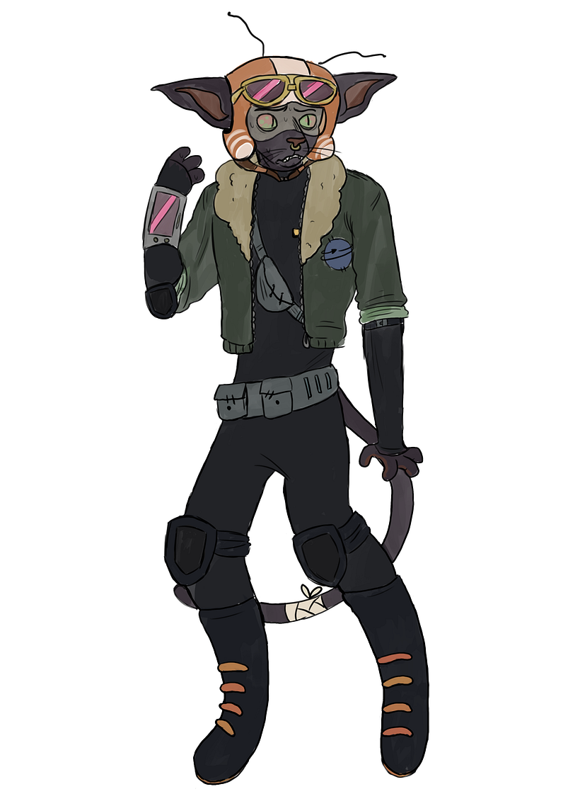 Character Design Process: Fergus Mercurio 2