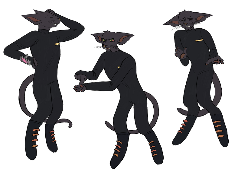 Character Design Process: Fergus Mercurio 2