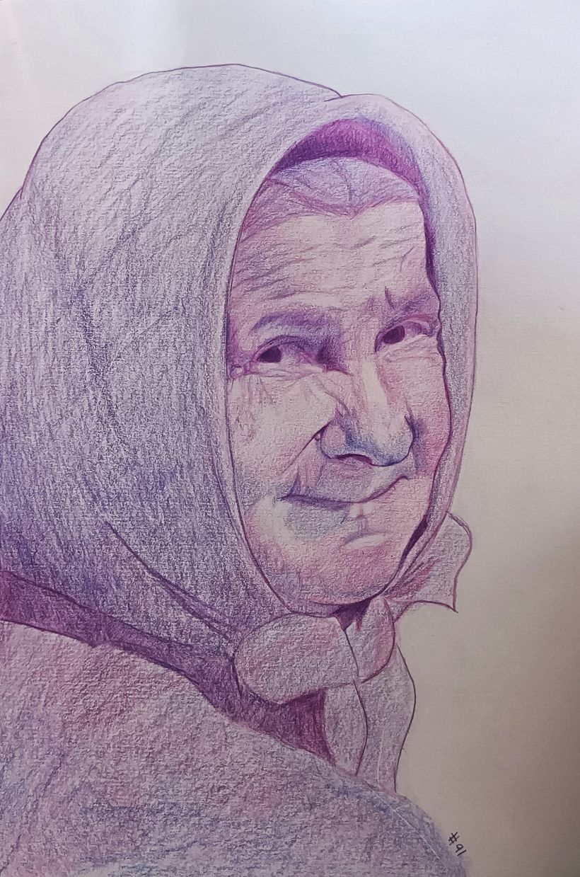 Proyecto final sketchbook de retrato: Reto 101 cabezas.  22