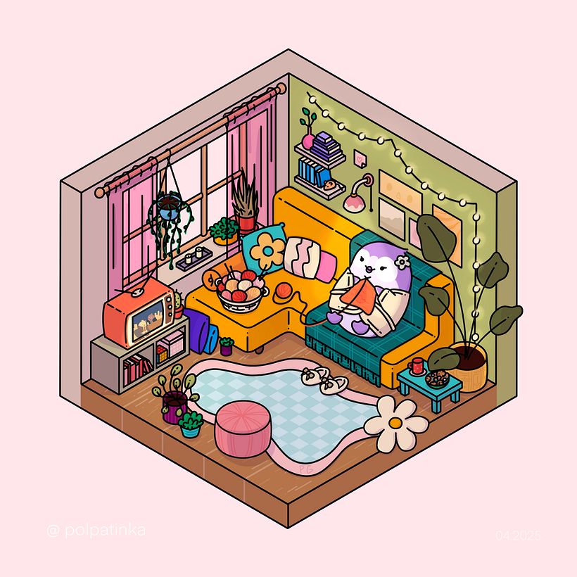 Isometric Retro Room 1