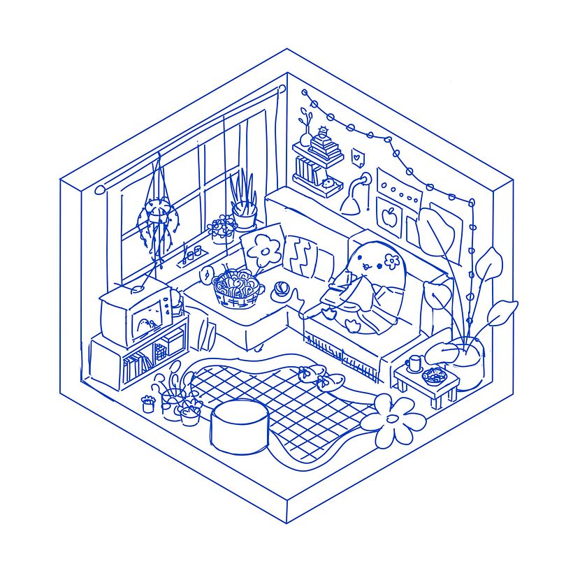 Isometric Retro Room 1