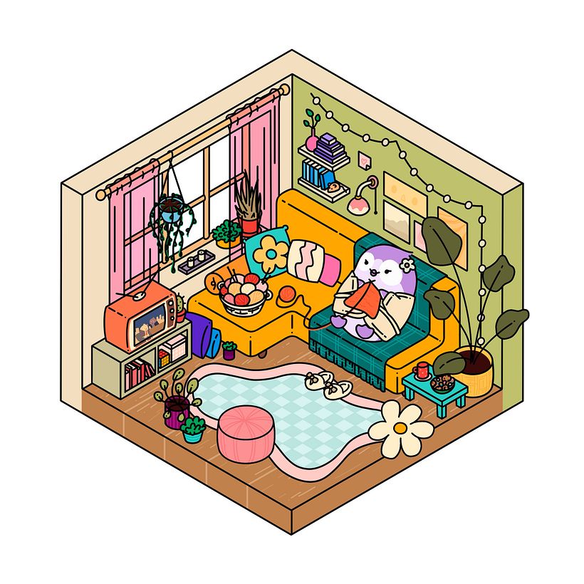 Isometric Retro Room 1
