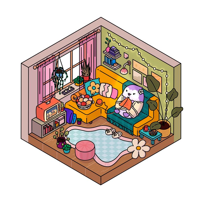 Isometric Retro Room 1