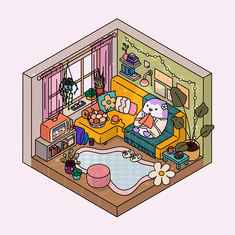 Isometric Retro Room 1