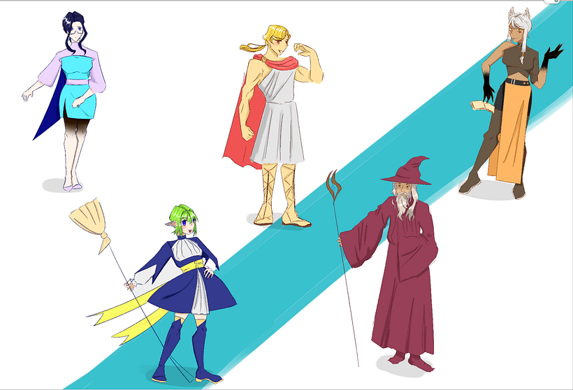 My characters 3