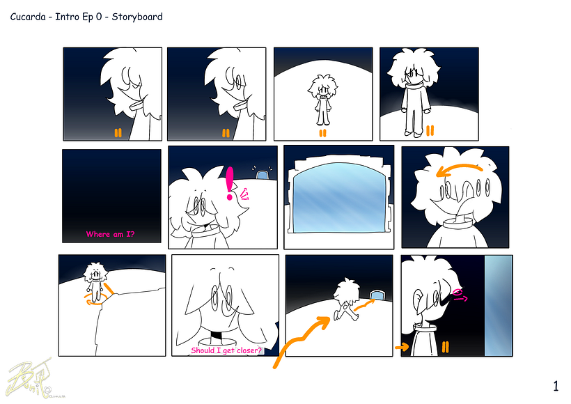 Cucarda 🌺 Ep 0 (Intro, Storyboard) 1