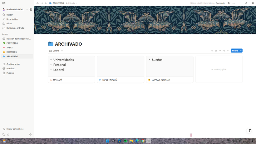 Mi evolución con Notion 4