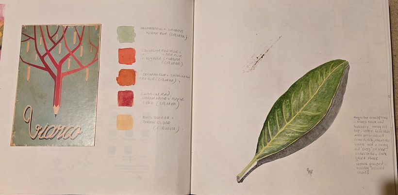 Botanical Watercolour Sketchbook - Sarah Jane Woodruff 6