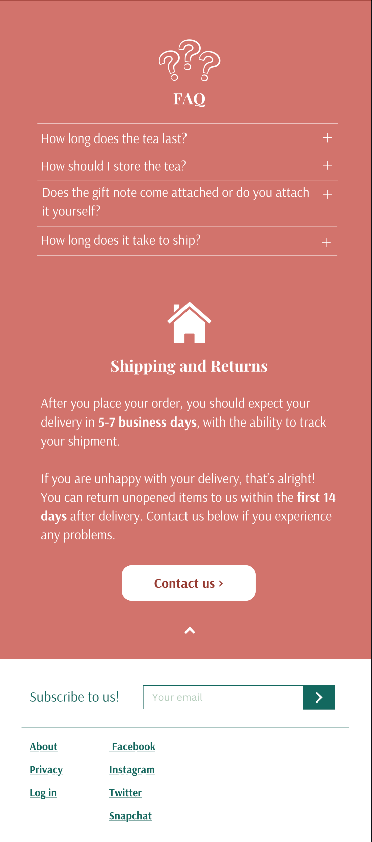 UX/UI Design for a Landing Page 7
