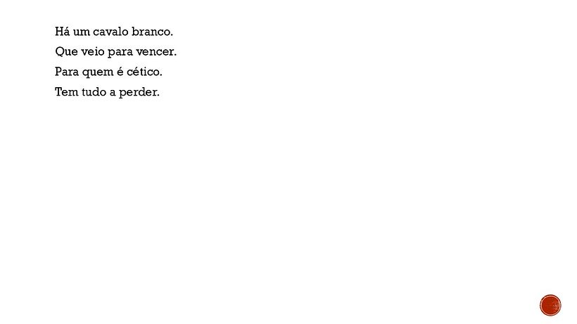 As minhas estrofes. 10