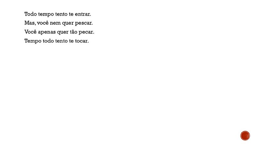 As minhas estrofes. 6