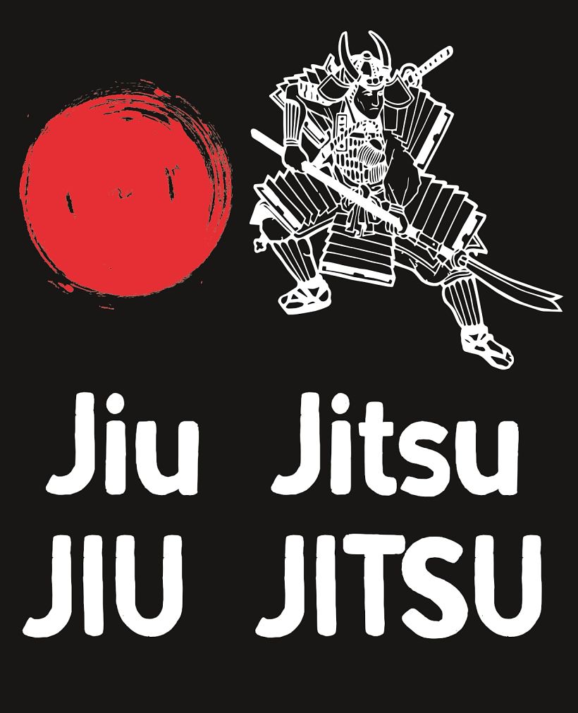 T-shirt du club de Jiu Jitsu japonais 1