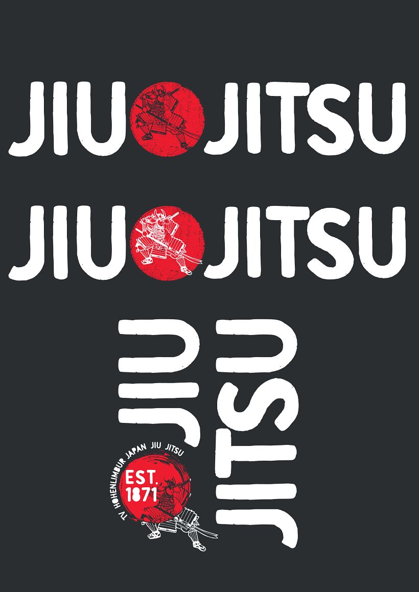 T-shirt du club de Jiu Jitsu japonais 1