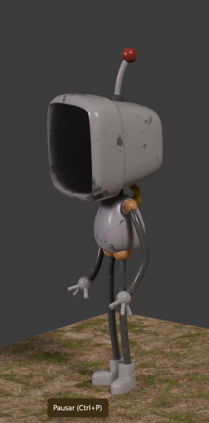Trash El robot/BMO fan art 1