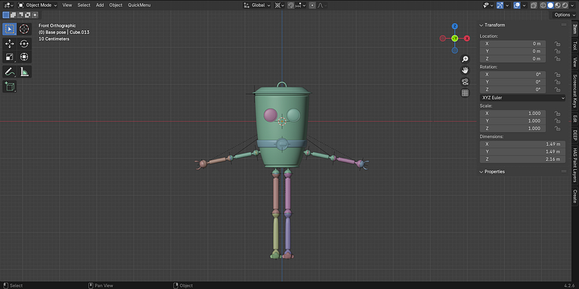 Trash El robot/BMO fan art 2